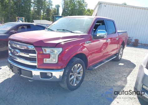 2016 Ford F-150 Lariat from USA, damaged, VIN 1FTEW1EF0GFA42425